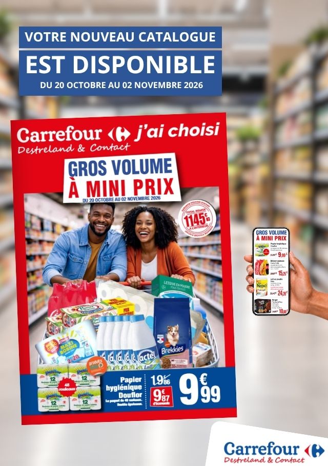Gros volume à mini prix